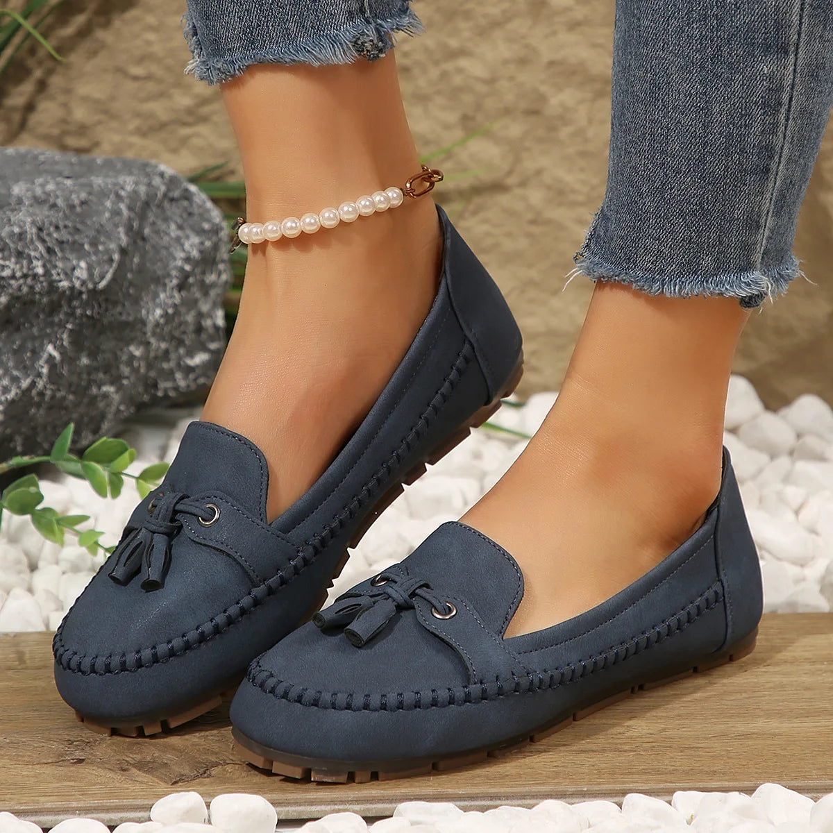 Mocassins OrthoFlex™ | Élégance & Confort Absolu