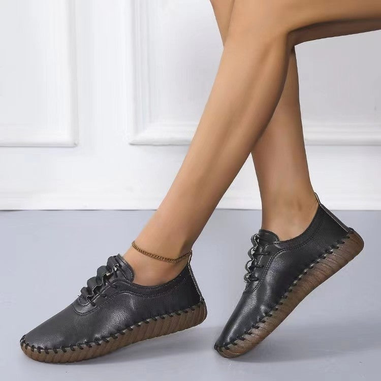 LOUFI- Chaussures légères et Antidérapantes en Cuir