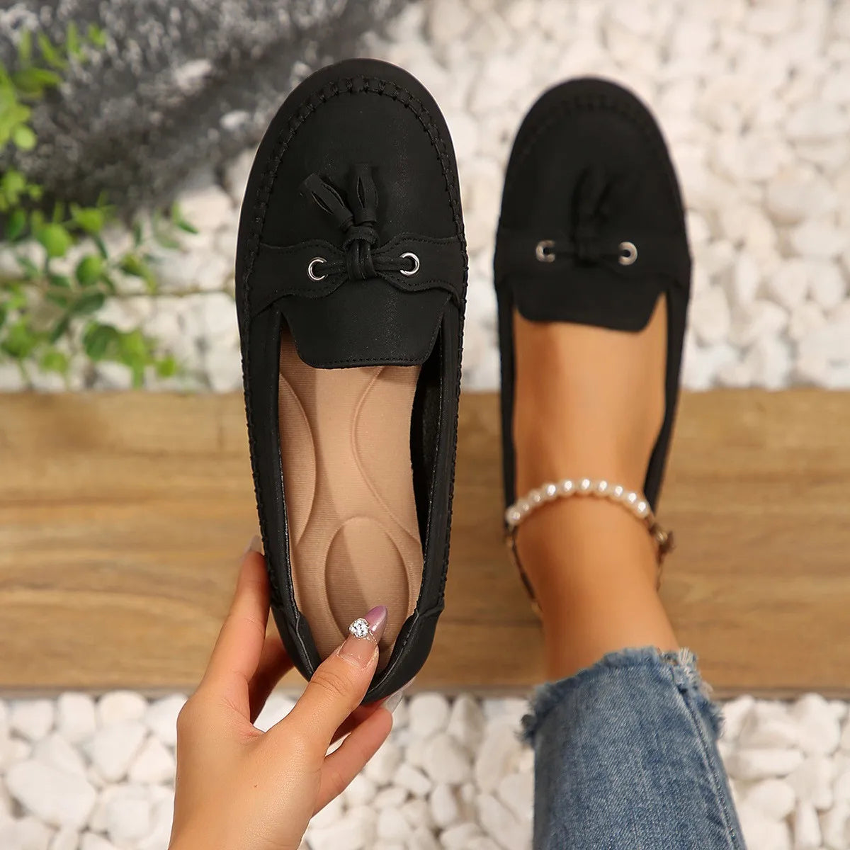 Mocassins OrthoFlex™ | Élégance & Confort Absolu
