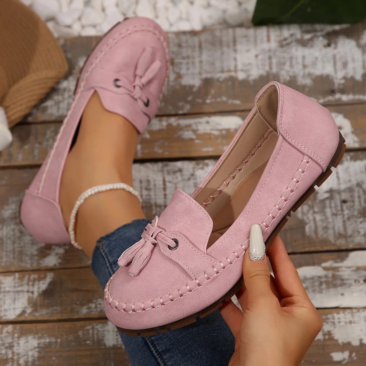 Mocassins OrthoFlex™ | Élégance & Confort Absolu