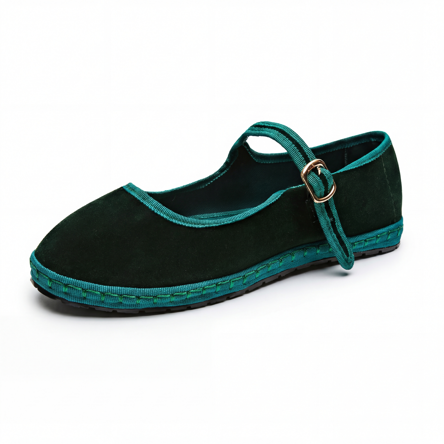 Ballerines Mary Jane Velours – Élégance & Confort