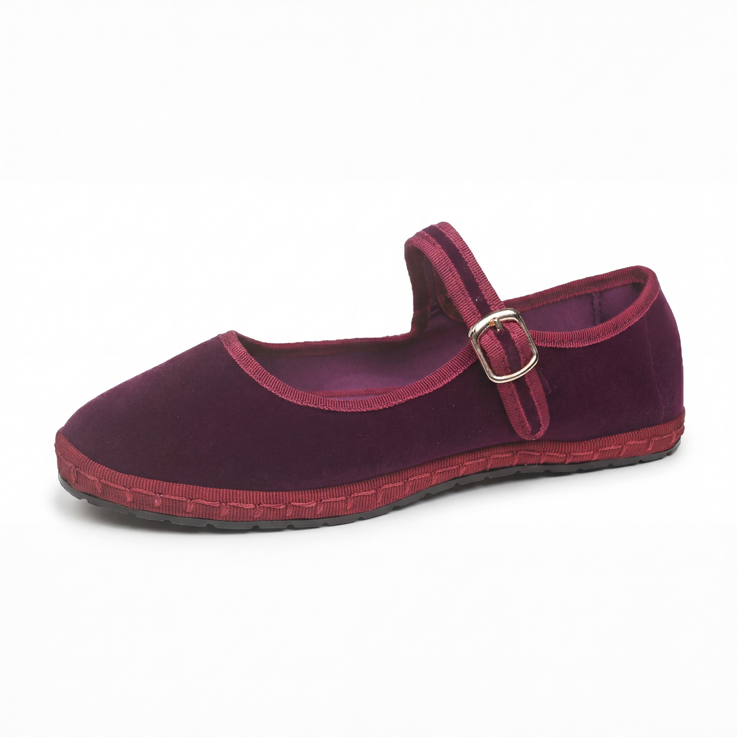 Ballerines Mary Jane Velours – Élégance & Confort