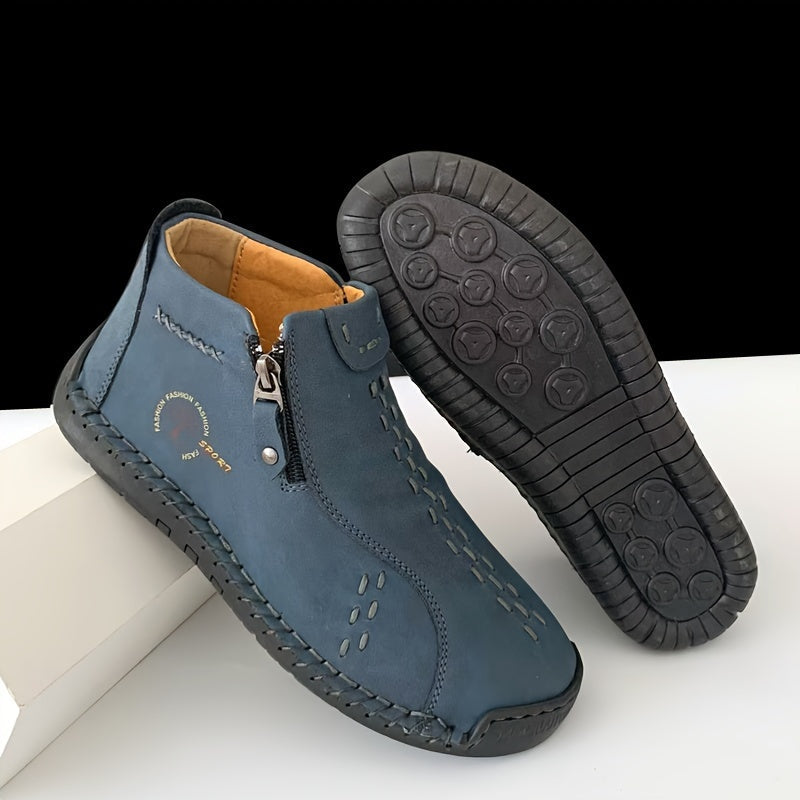 Nicole- Bottines en cuir confortables et antidérapantes pour femmes