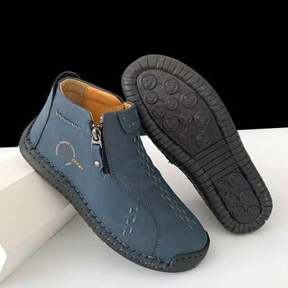 Nicole- Bottines en cuir confortables et antidérapantes pour femmes