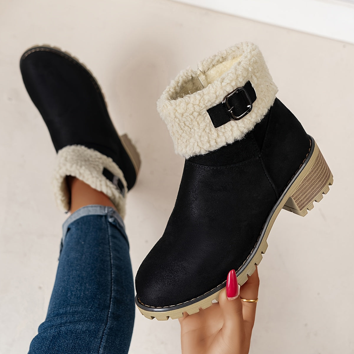 irma- Bottes d'hiver chaudes confortables pour femmes