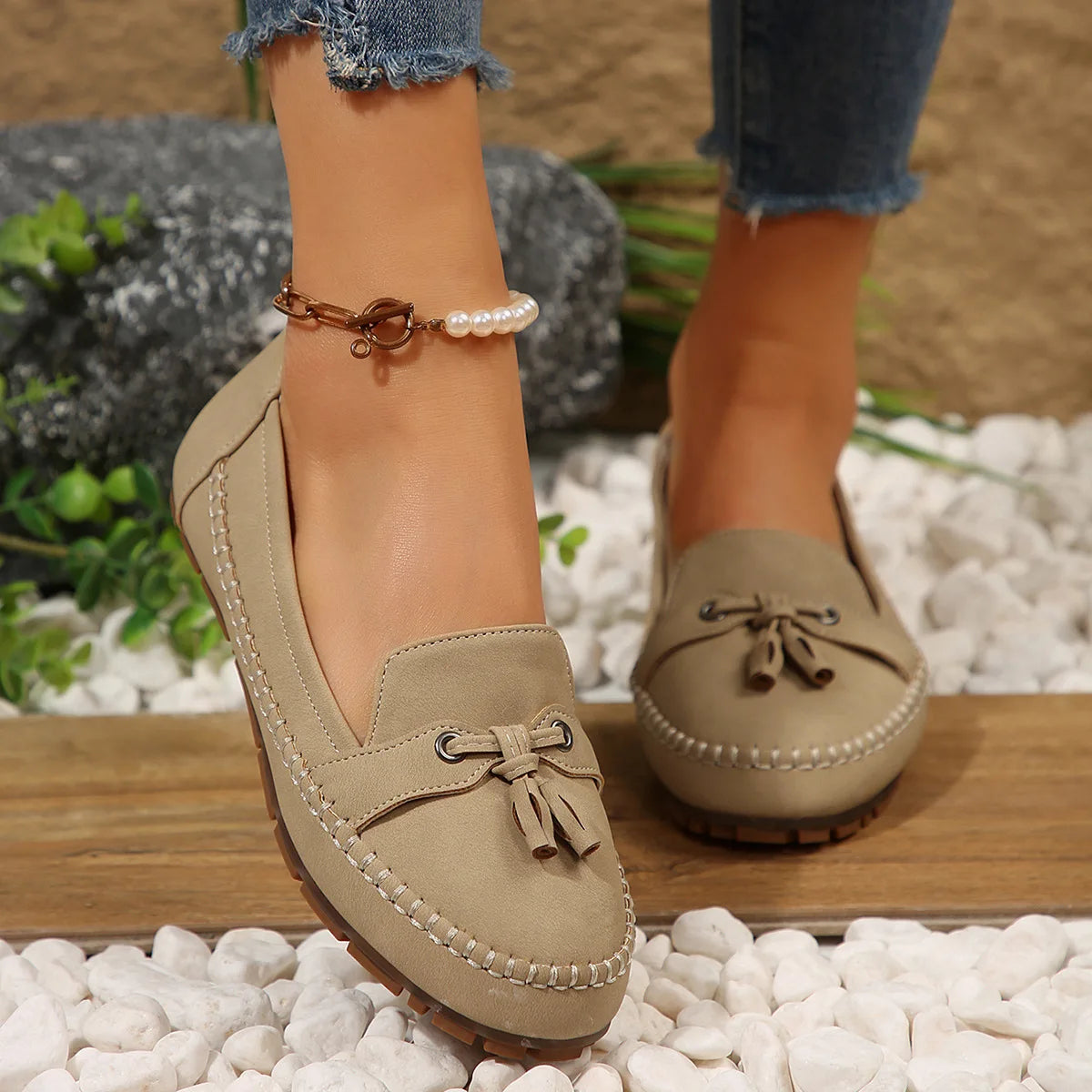 Mocassins OrthoFlex™ | Élégance & Confort Absolu