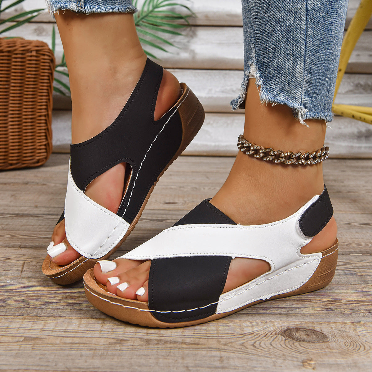 ENALY™ – Sandales en cuir Durable & Orthopédiques