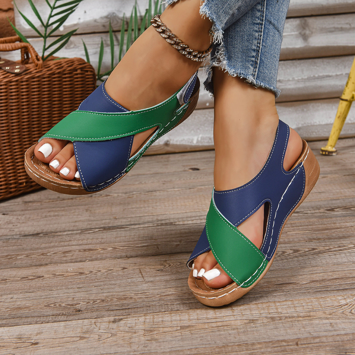 ENALY™ – Sandales en cuir Durable & Orthopédiques