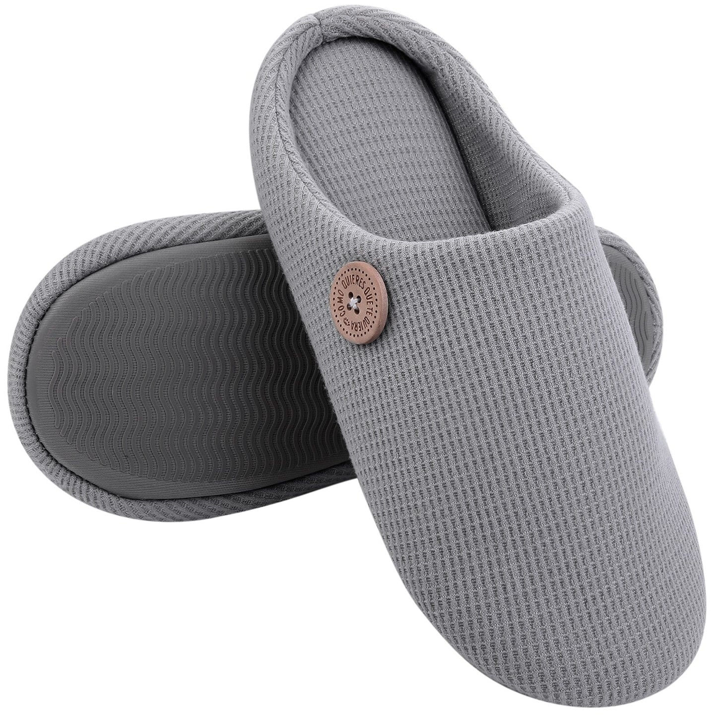 Margot- Pantoufles en coton chaud