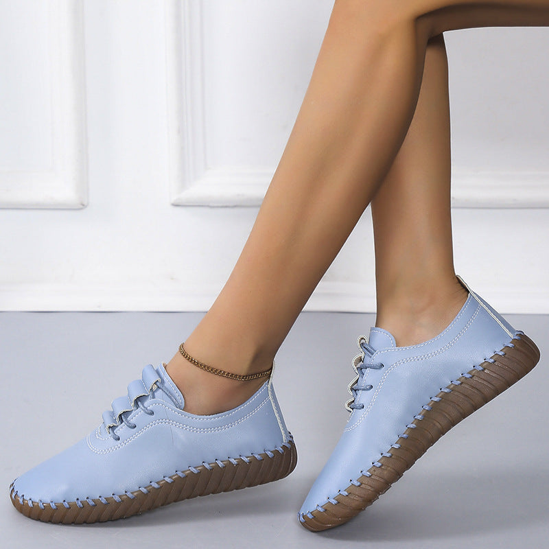 LOUFI- Chaussures légères et Antidérapantes en Cuir