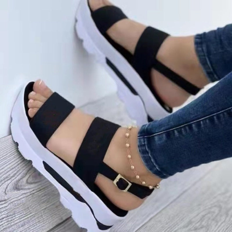 Esther- Sandales d'été décontractées à talons plats