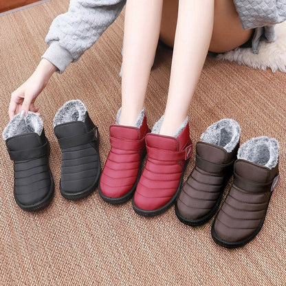 Sport- Bottines d'hiver chaudes antidérapantes pour femmes