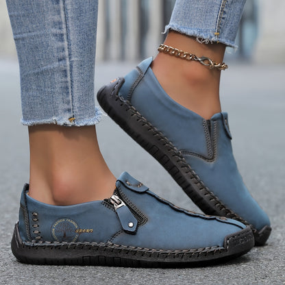 Ginette- Chaussures en cuir confortables et légères pour femmes
