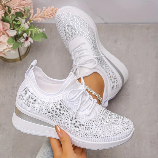 Karine- Chaussures compensées respirantes