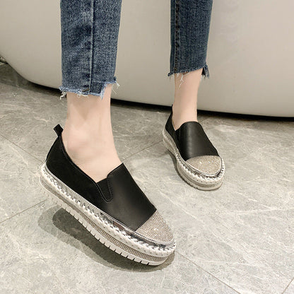 Paloma- Chaussures confortables avec Strass Bling pour Femme