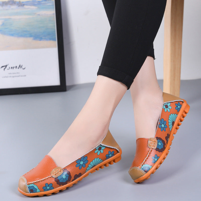 Clarisse- Chaussures plates confortables et décontractées